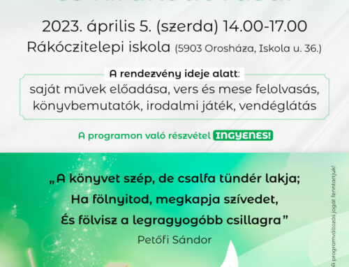 Irodalmi piknik és kirakodó vásár